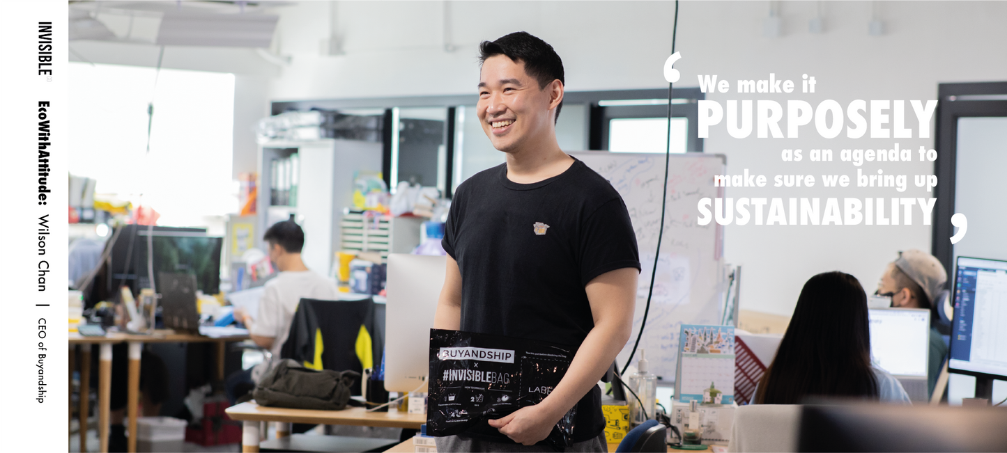 #INVISIBLEBAG Eco With Attitude Interview with Buy and Ship Founder Wilson Chan