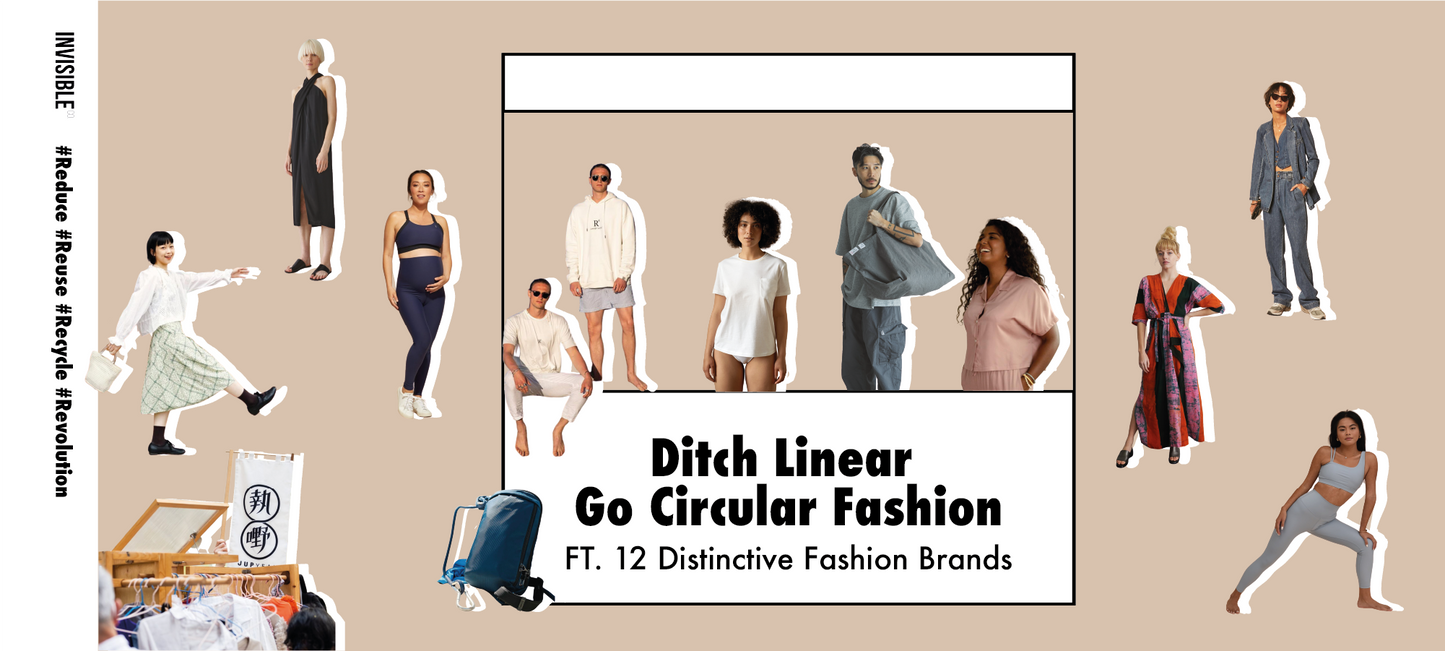 INVISIBLE concerns about sustainable living in the topic of Circular Fashion Economy