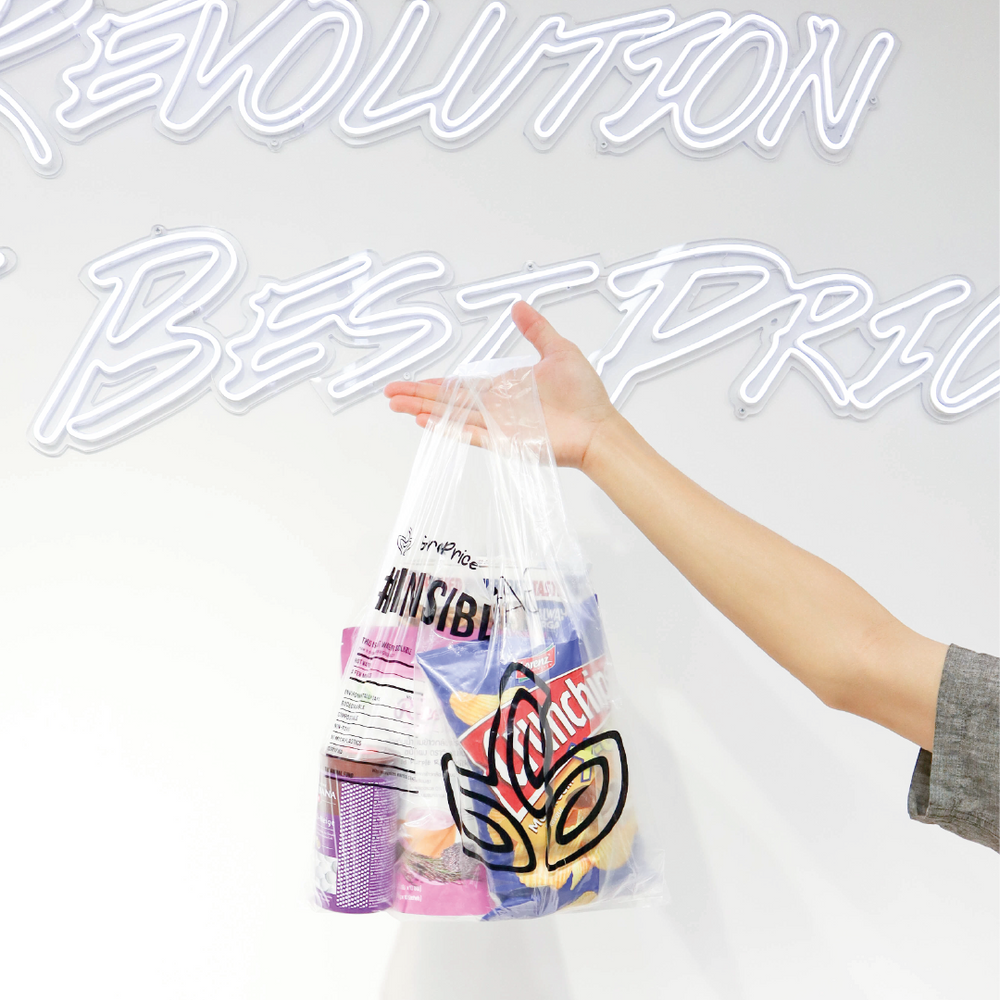 Custom-Made #INVISIBLEBAG Package for GreenPrice