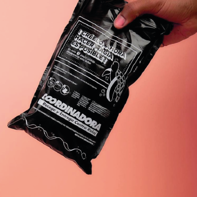 Custom-Made #INVISIBLEBAG Package for Coordinadora