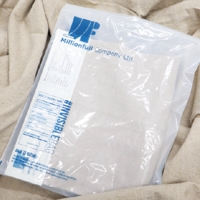 Custom-Made #INVISIBLEBAG Package for Millionfull Linen Supplier