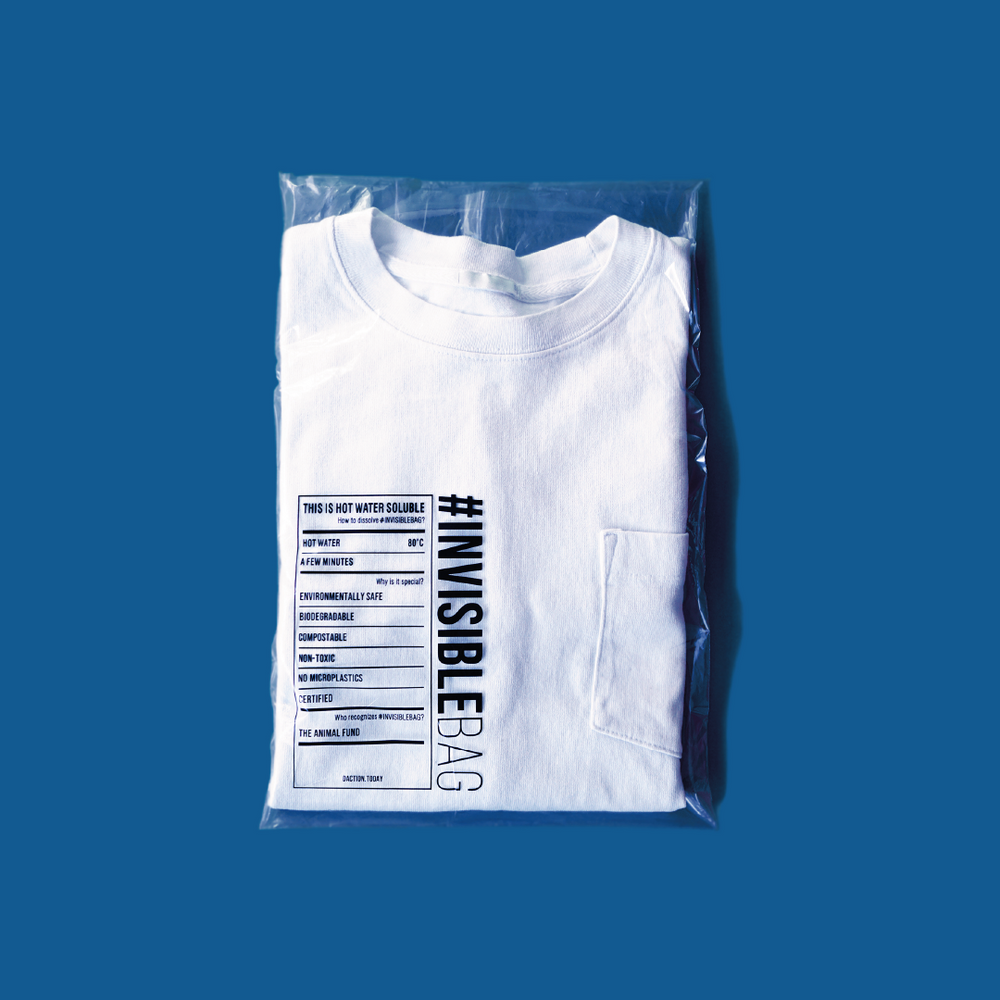 #INVISIBLE Garment Bags in transparent colour