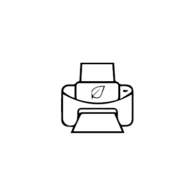 Eco printing icon