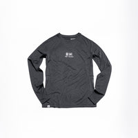 Invisible x The Peak Hunter: 100% Merino Performance Long Sleeve Trail Running T-Shirt