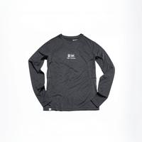Invisible x The Peak Hunter: 100% Merino Performance Long Sleeve Trail Running T-Shirt